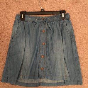 Denim skirt